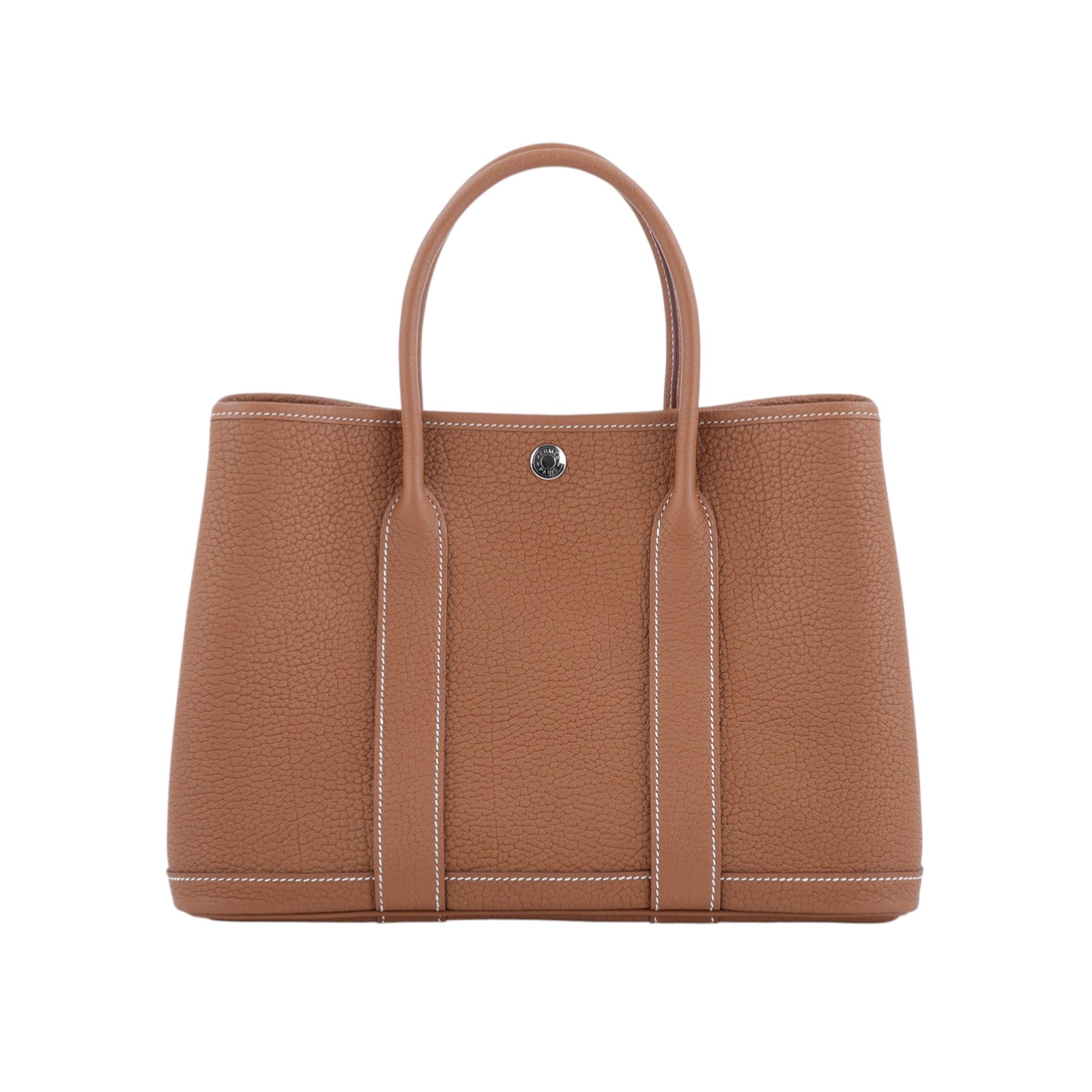 愛馬仕 Hermès Garden Party 花園派對包 30 GP30 K刻 金棕全皮GP30 原廠盒子/防塵袋
