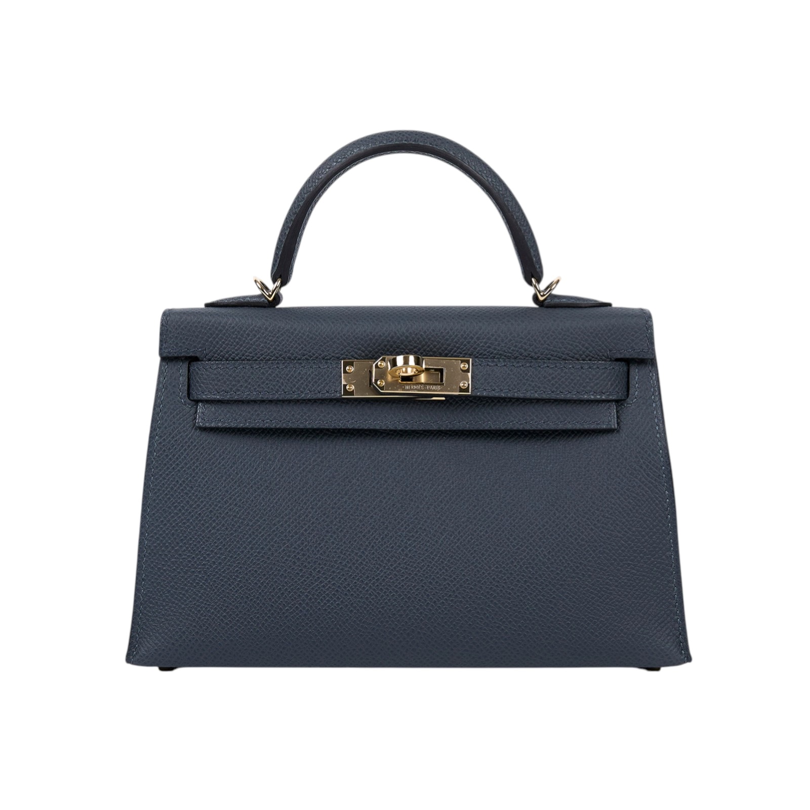 愛馬仕 Hermès Kelly Bag 凱莉包 mini II H085698 H085698/K刻  原廠盒子/防塵袋/背帶/購買證明
