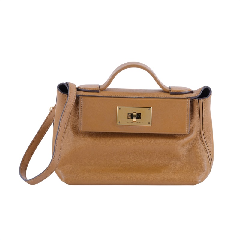 愛馬仕 Hermès 24/24 21 Mini 手提包 H082817CCAB H082817/U刻 焦糖24/24 MINI 原廠盒子/防塵袋/購買證明