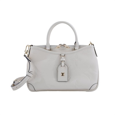 路易威登 LOUIS VUITTON Trianon PM 手提包 奶油色 M46503 晶片款 白壓紋Trianon PM 防塵袋