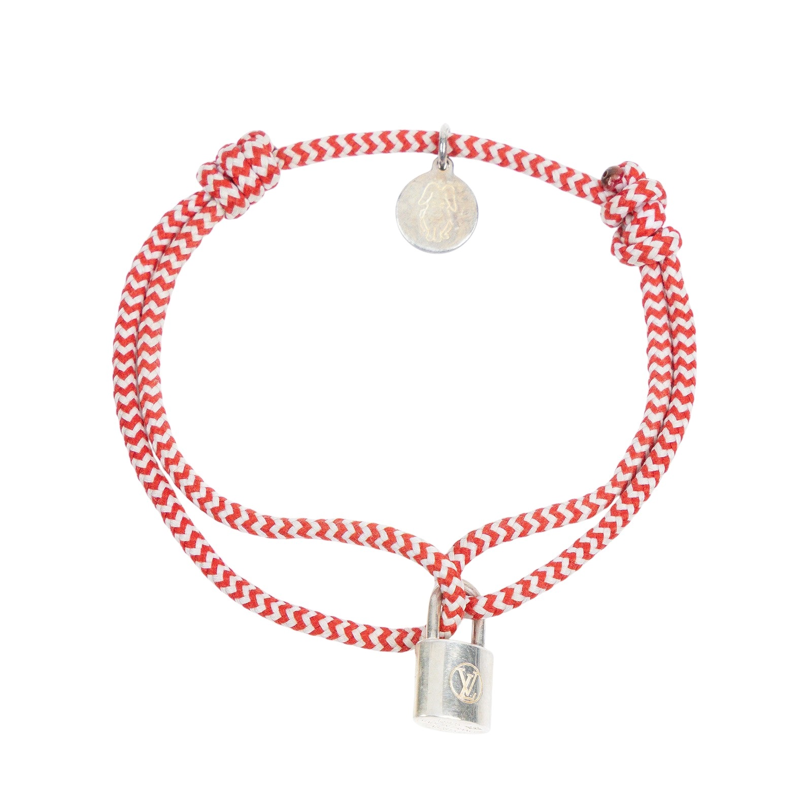 路易威登 LOUIS VUITTON Silver Lockit 純銀 手鍊 Q95705 純銀LOCKIT手環 原廠盒子/防塵袋/購買證明