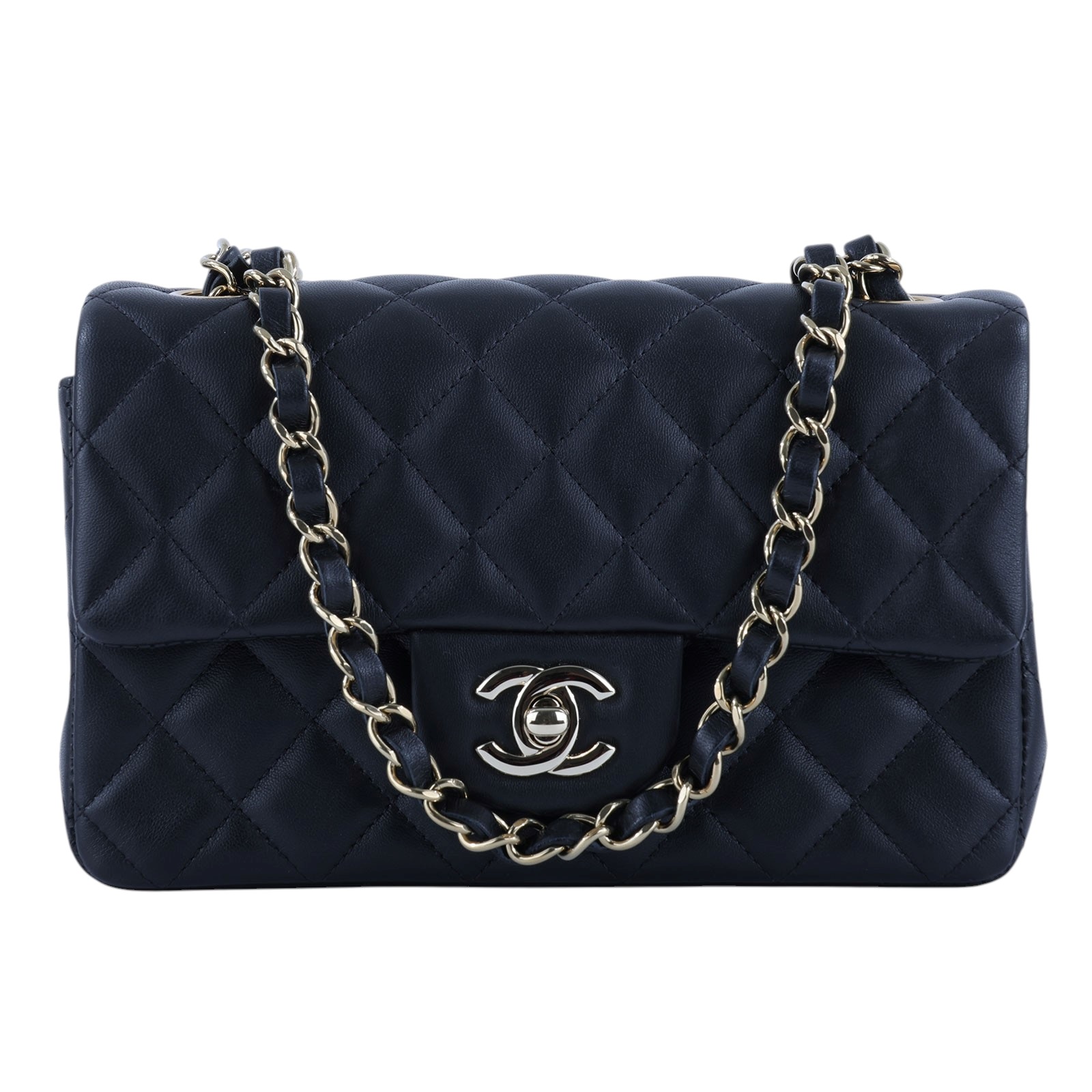 香奈兒 CHANEL CF 迷你 口蓋包 A69900 Y04059 黑羊COCO20 原廠盒子/防塵袋/購買證明影本