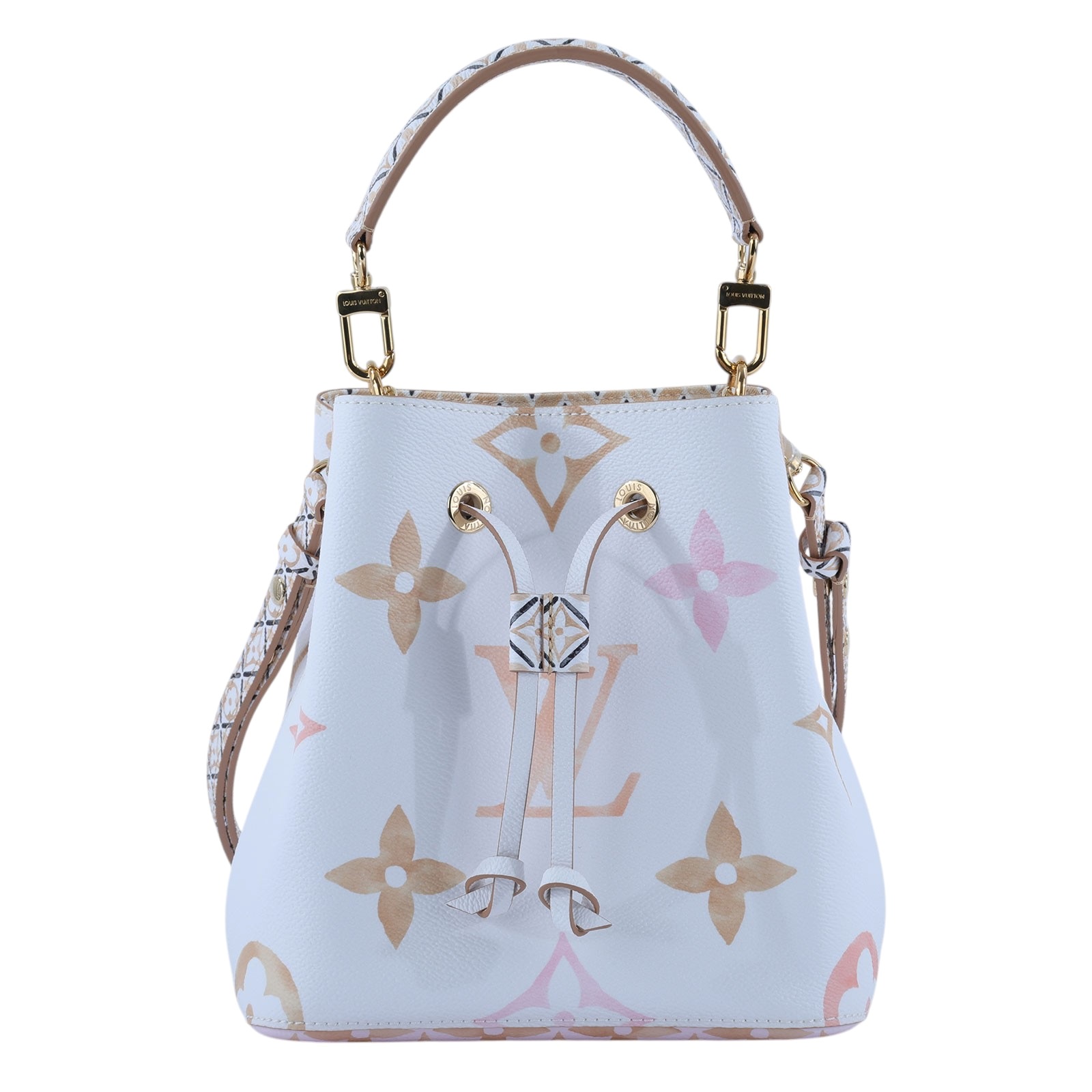 路易威登 LOUIS VUITTON Néonoé BB 束口水桶包 LV By The Pool M22985 晶片款  原廠盒子/防塵袋/背帶