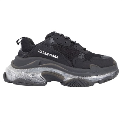巴黎世家 BALENCIAGA Triple S Clear Sole 運動鞋 544351W2FB1_37  防塵袋/原廠盒子/鞋帶