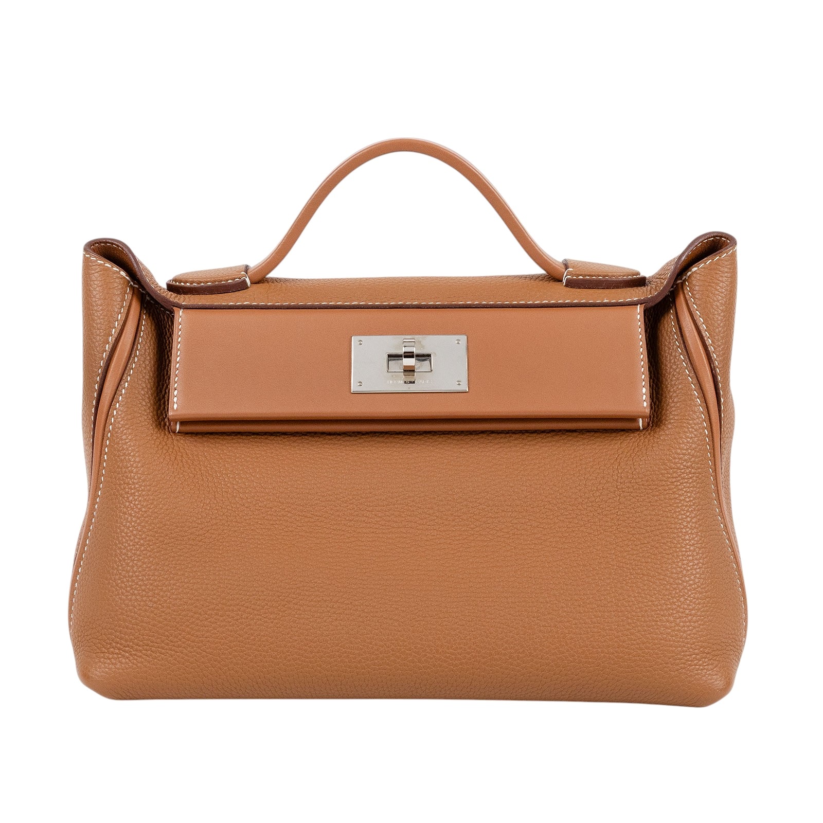 愛馬仕 Hermès 24/24 29 手提包 24/24/29 Y刻 金棕 原廠盒子/防塵袋/背帶