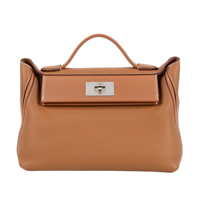愛馬仕 Hermès 24/24 29 手提包 24/24/29 Y刻 金棕 原廠盒子/防塵袋/背帶