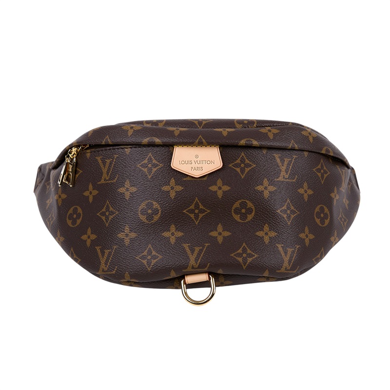 路易威登 LOUIS VUITTON Bumbag 經典帆布 腰包 斜跨包 M43644 原花腰包 原廠盒子/防塵袋
