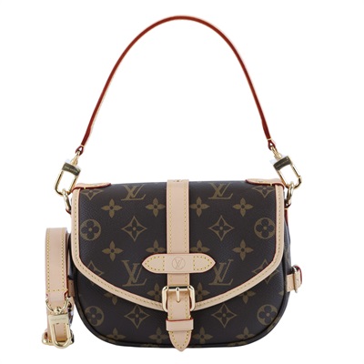 路易威登 LOUIS VUITTON Saumur BB  手提 馬鞍斜背包 M46740 晶片款 原花SAUMUR BB 原廠盒子/防塵袋/背帶