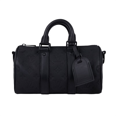 路易威登 LOUIS VUITTON Keepall Bandoulière 25 經典壓紋牛皮 手提 肩背 波士頓包 M20900 晶片款  防塵袋