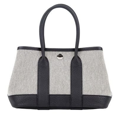 愛馬仕 Hermes Garden Party 花園派對包 23 GP23 W刻 W刻 黑帆布GP23 防塵袋