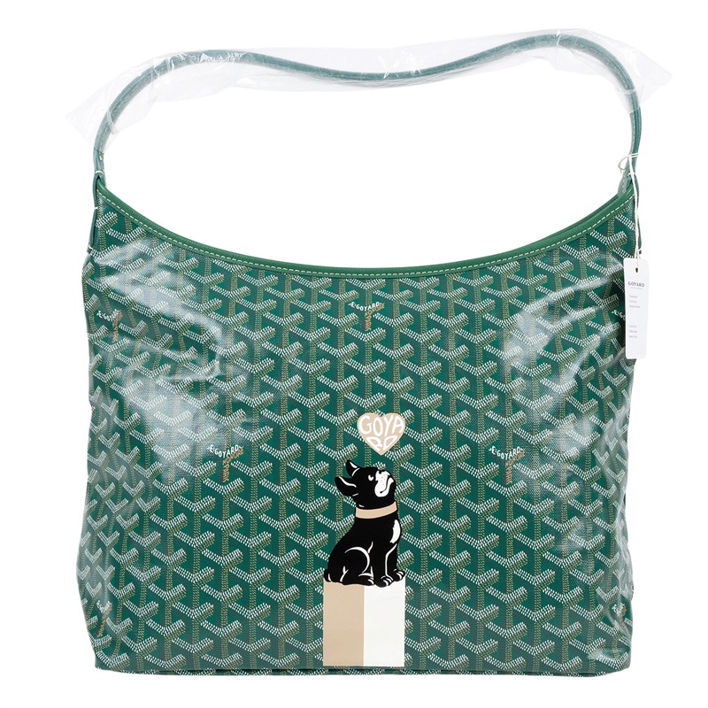 高雅德 GOYARD Bohème Hobo Bag PM 托特包 BOHEMEPMLTY 綠狗圖騰HOBO　HULOT 無附屬品