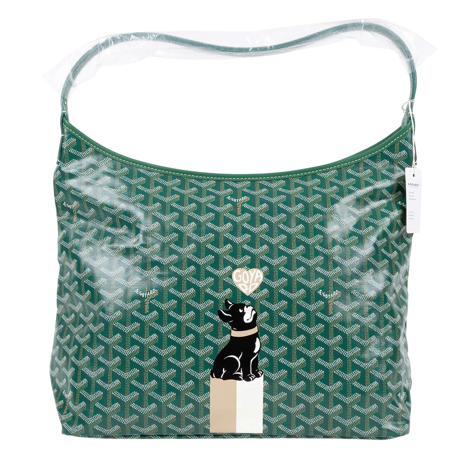 高雅德 GOYARD Bohème Hobo Bag PM 托特包 BOHEMEPMLTY 綠狗圖騰HOBO　HULOT 無附屬品