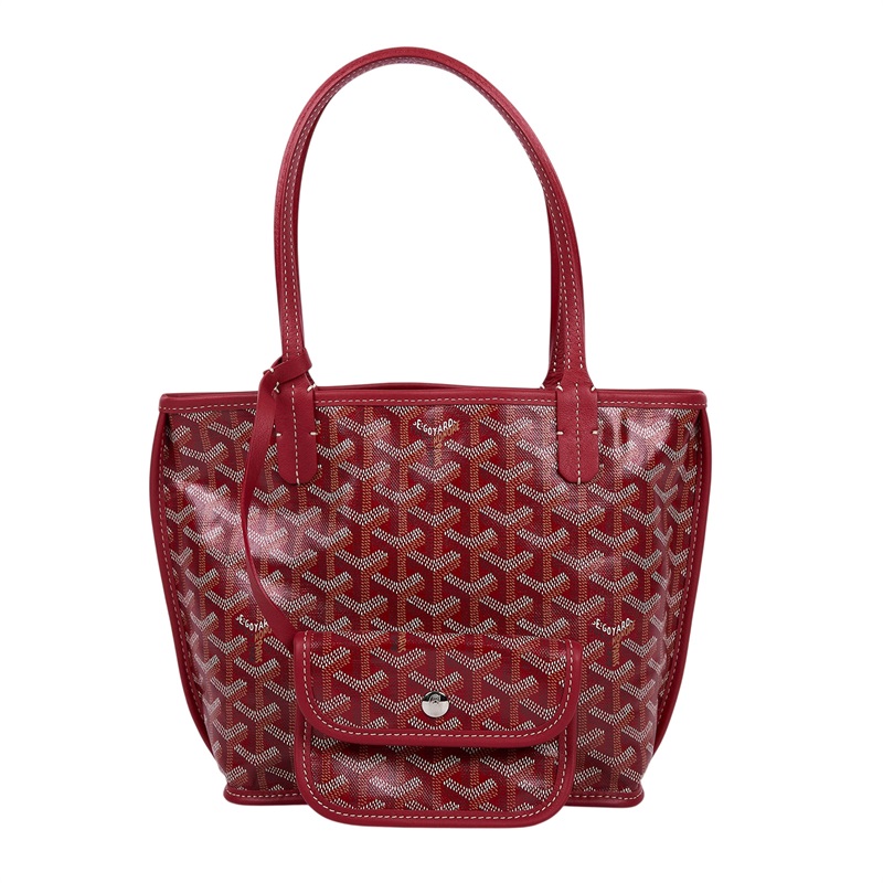高雅德 GOYARD Anjou Mini Bag 托特包 ANJOUSMINCG 紅ANJOU MINI 防塵袋