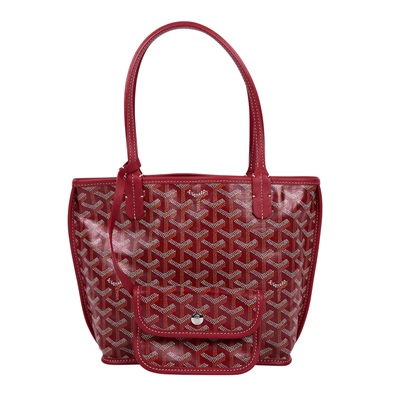 高雅德 GOYARD Anjou Mini Bag 托特包 ANJOUSMINCG 紅ANJOU MINI 防塵袋