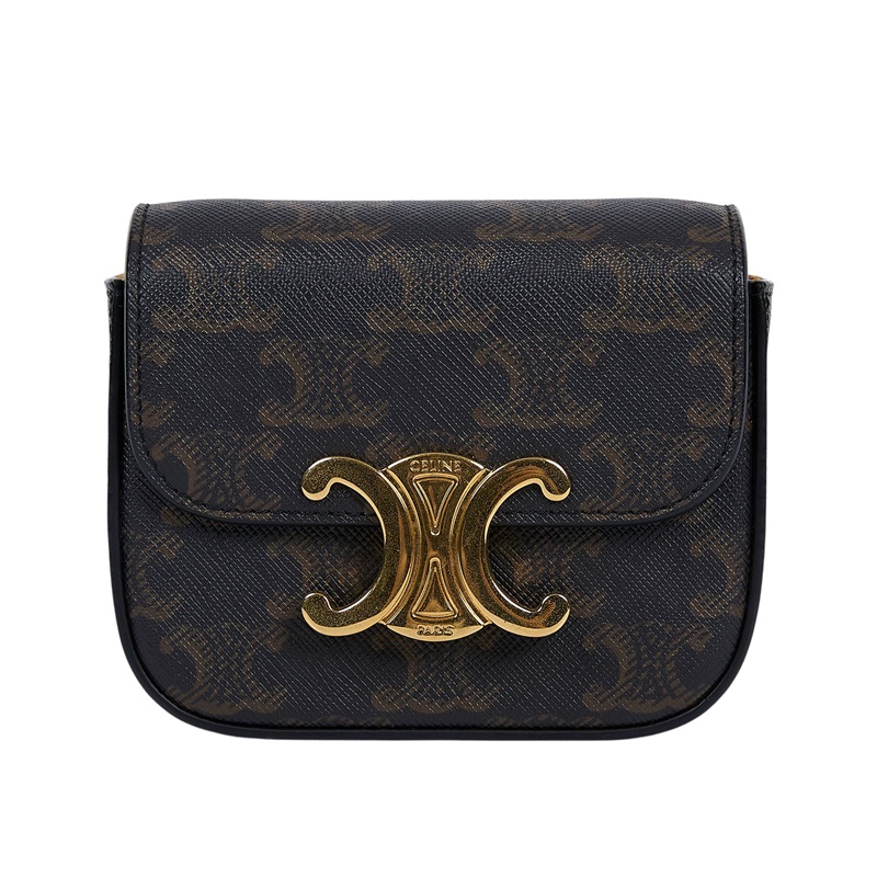 思琳 CELINE Claude 牛皮革 迷你 手袋 10I512DQB 凱旋TRIOMPHE MINI 防塵袋