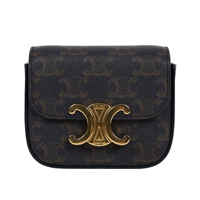 思琳 CELINE Claude 牛皮革 迷你 手袋 10I512DQB 凱旋TRIOMPHE MINI 防塵袋