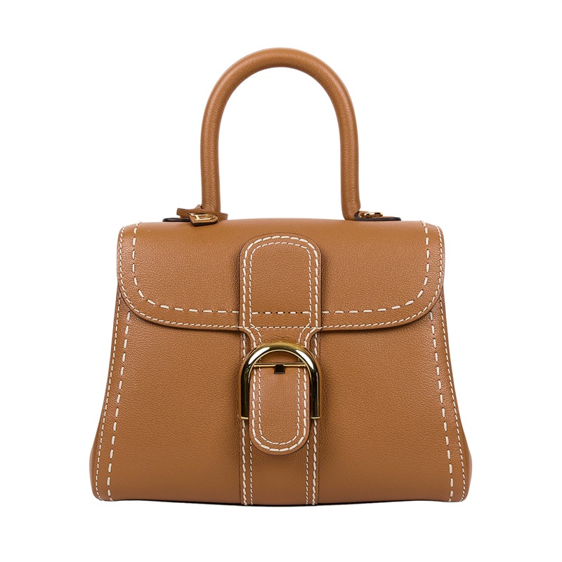 德爾沃 DELVAUX  Brillant 手提包 AA0569ADW0ADNDO 棕BRILLANT PM 原廠盒子/防塵袋/背帶/保證卡