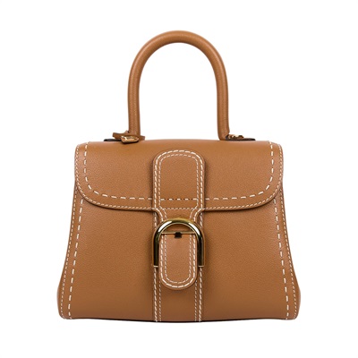 德爾沃 DELVAUX  Brillant 手提包 AA0569ADW0ADNDO 棕BRILLANT PM 原廠盒子/防塵袋/背帶/保證卡