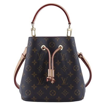 路易威登 LOUIS VUITTON Néonoé BB 經典帆布 束口水桶包 M46581 晶片款 原花NEONOE BB 　シミ中 無附屬品