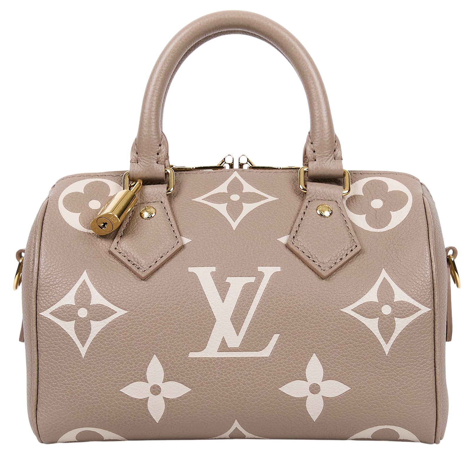 路易威登 LOUIS VUITTON Speedy Bandoulière  20 雙色 手提 斜背 波士頓包 M46575 晶片款  原廠盒子/防塵袋/背帶/鎖組/購買證明