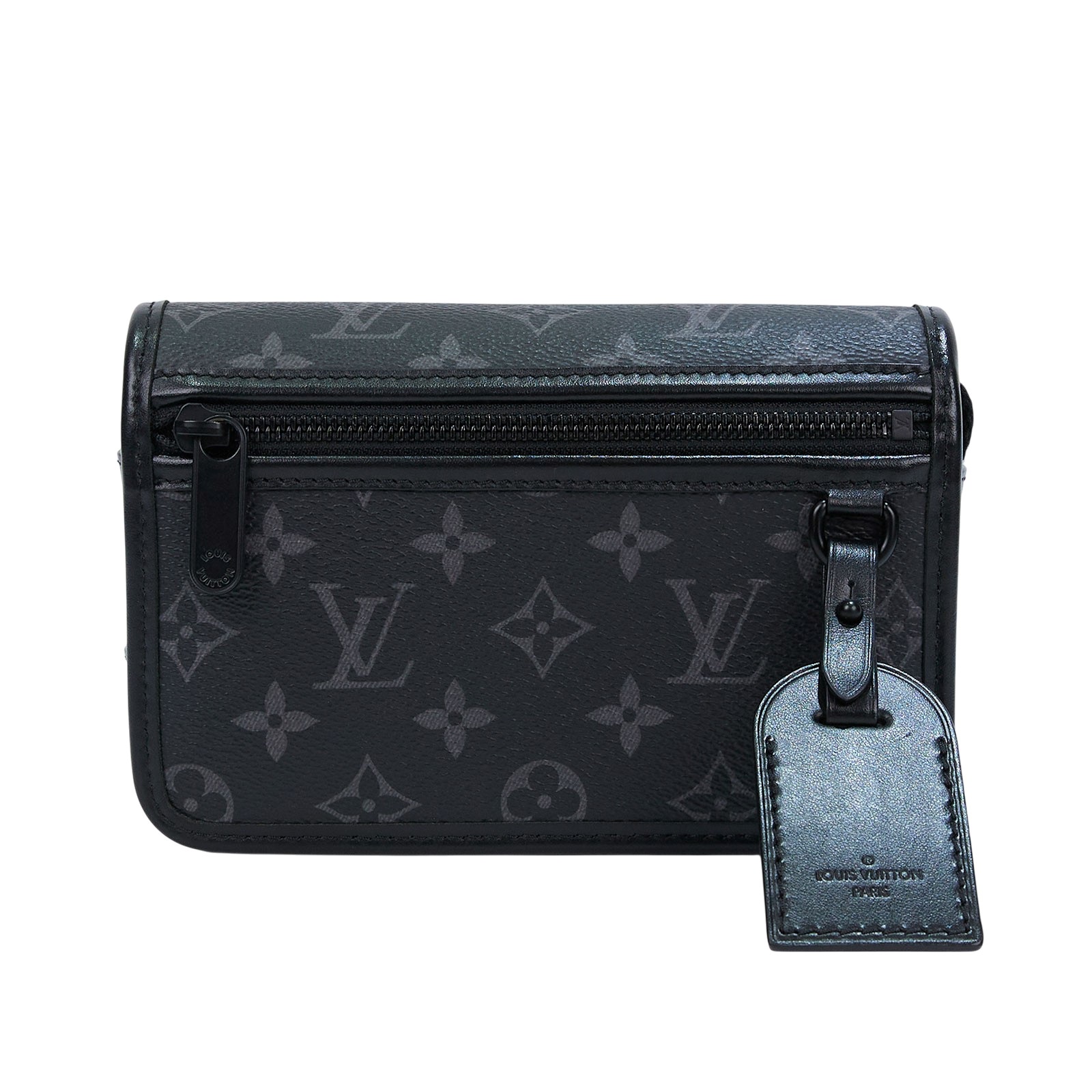 路易威登 LOUIS VUITTON Bosphore 可穿戴式錢包 M12599 晶片款 原花Bosphore 斜背包 原廠盒子/防塵袋