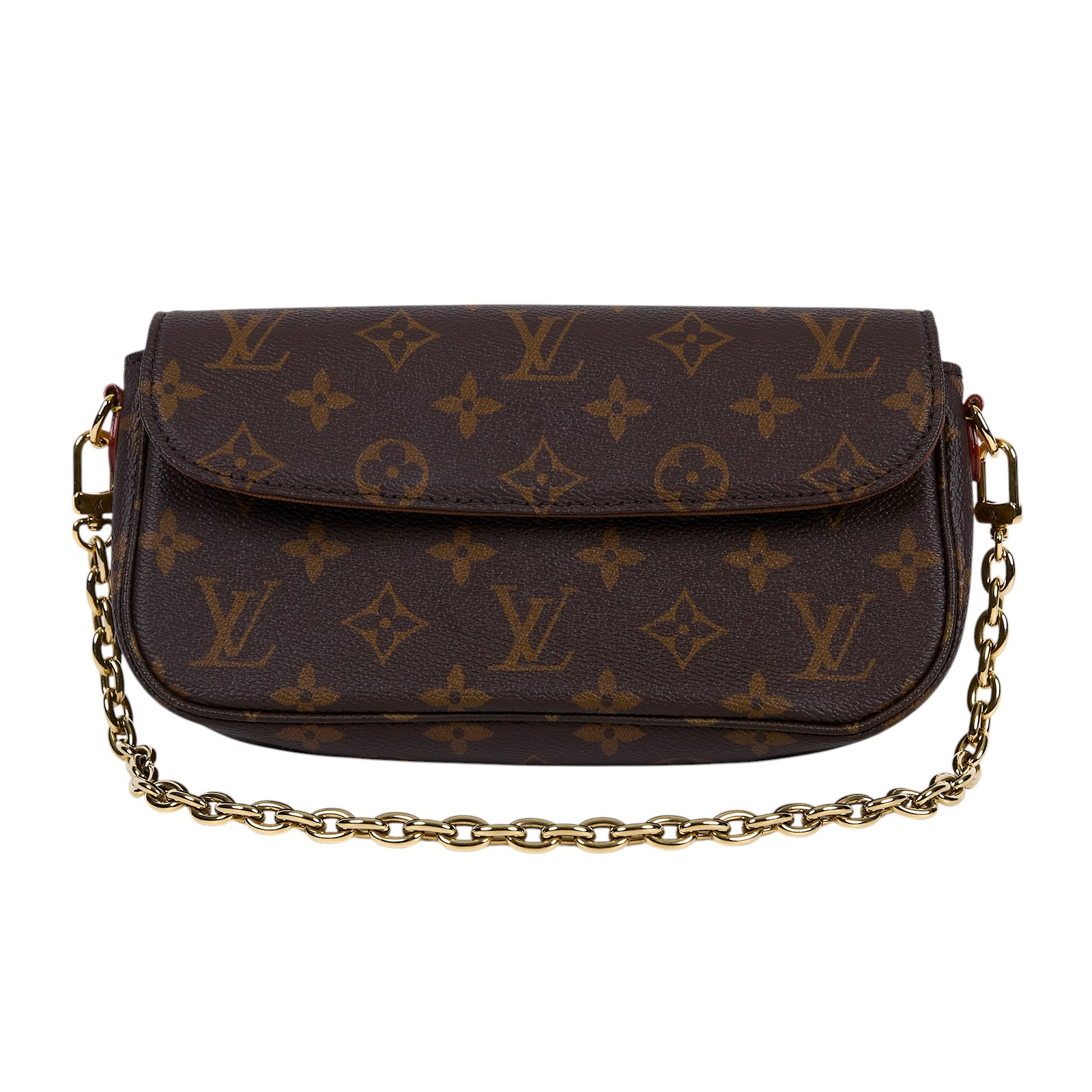 路易威登 LOUIS VUITTON Wallet on Chain Ivy 麻將包 手提 腋下單肩包 M81911 晶片款  原廠盒子/防塵袋/背帶/購買證明