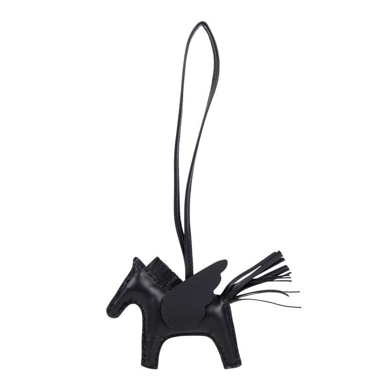 愛馬仕 Hermes Rodeo PM 飛馬 吊飾 黑色 H083010CAAO K刻 SO BLACK飛馬 PM 原廠盒子