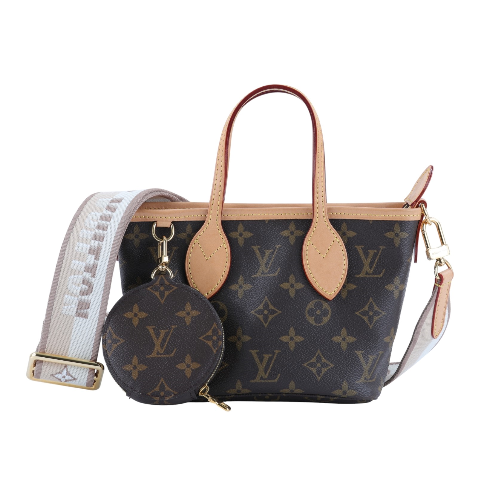 路易威登 LOUIS VUITTON Neverfull BB 單肩包 托特包 M46705  原廠盒子/防塵袋/購買證明