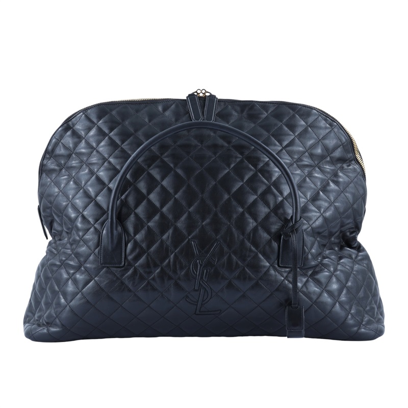 聖羅蘭 YSL SAINT LAURENT Es Gian 行李袋 736009AABK9 黑ES GIAN行李袋 防塵袋/背帶/鎖組