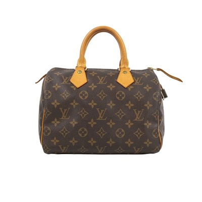 路易威登 LOUIS VUITTON Speedy 25 手提波士頓包 經典帆布 M41528 原花SPEEDY25 鎖組