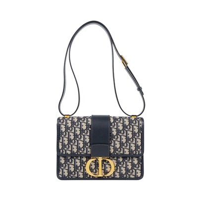 迪奧 CHRISTIAN DIOR 30 Montaigne 包 M9203UTZQ 黑老花蒙田30 保證卡