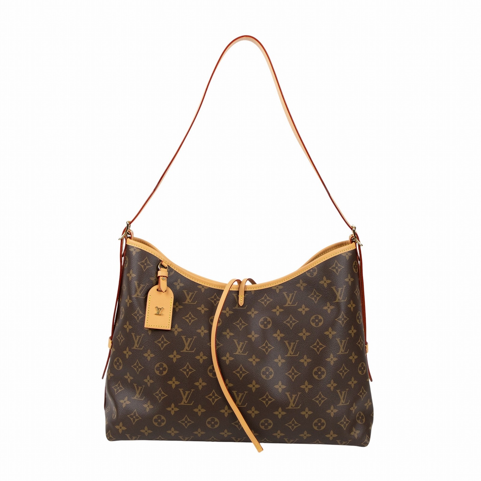 路易威登 LOUIS VUITTON CarryAll MM 原花 肩背包 M46197 晶片款 原花CARRYALL MM 防塵袋/內袋