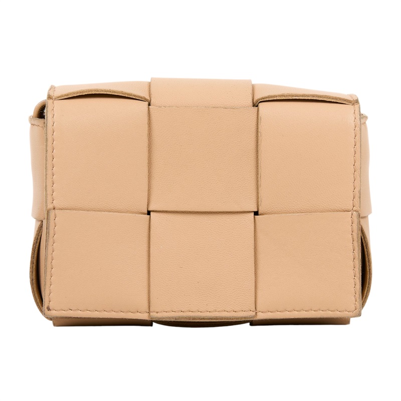 寶緹嘉 BOTTEGA VENETA Cassette 斜背包 666688VMAY 奶茶CANDY CASSETTE 無附屬品