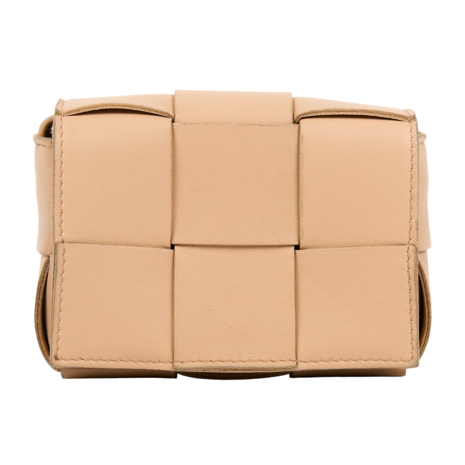 寶緹嘉 BOTTEGA VENETA Cassette 斜背包 666688VMAY 奶茶CANDY CASSETTE 無附屬品