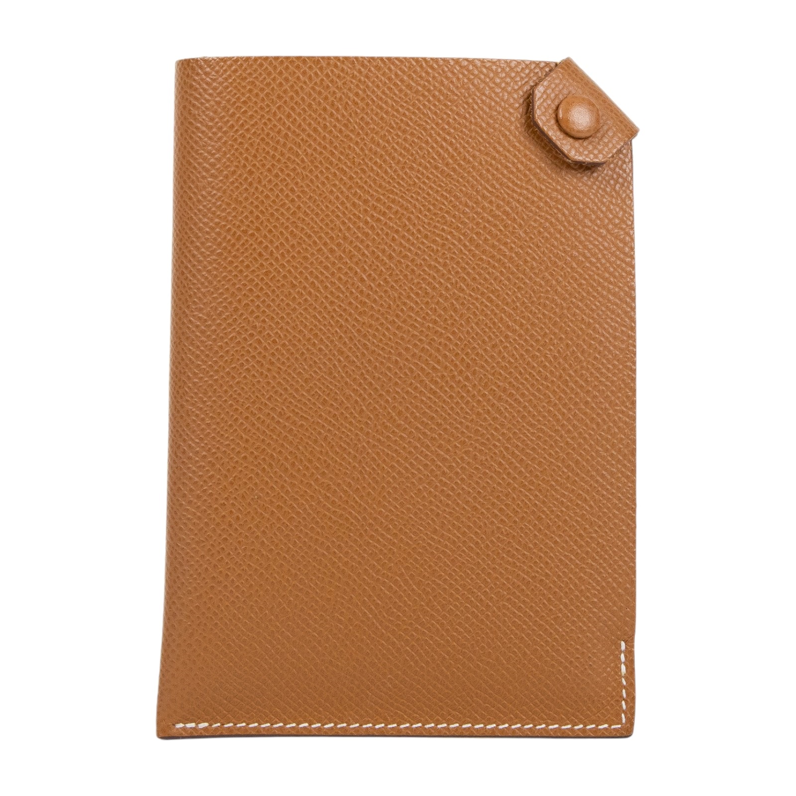 愛馬仕 Hermes Tarmac 護照夾 H057946CK37 W刻 金棕護照套 原廠盒子