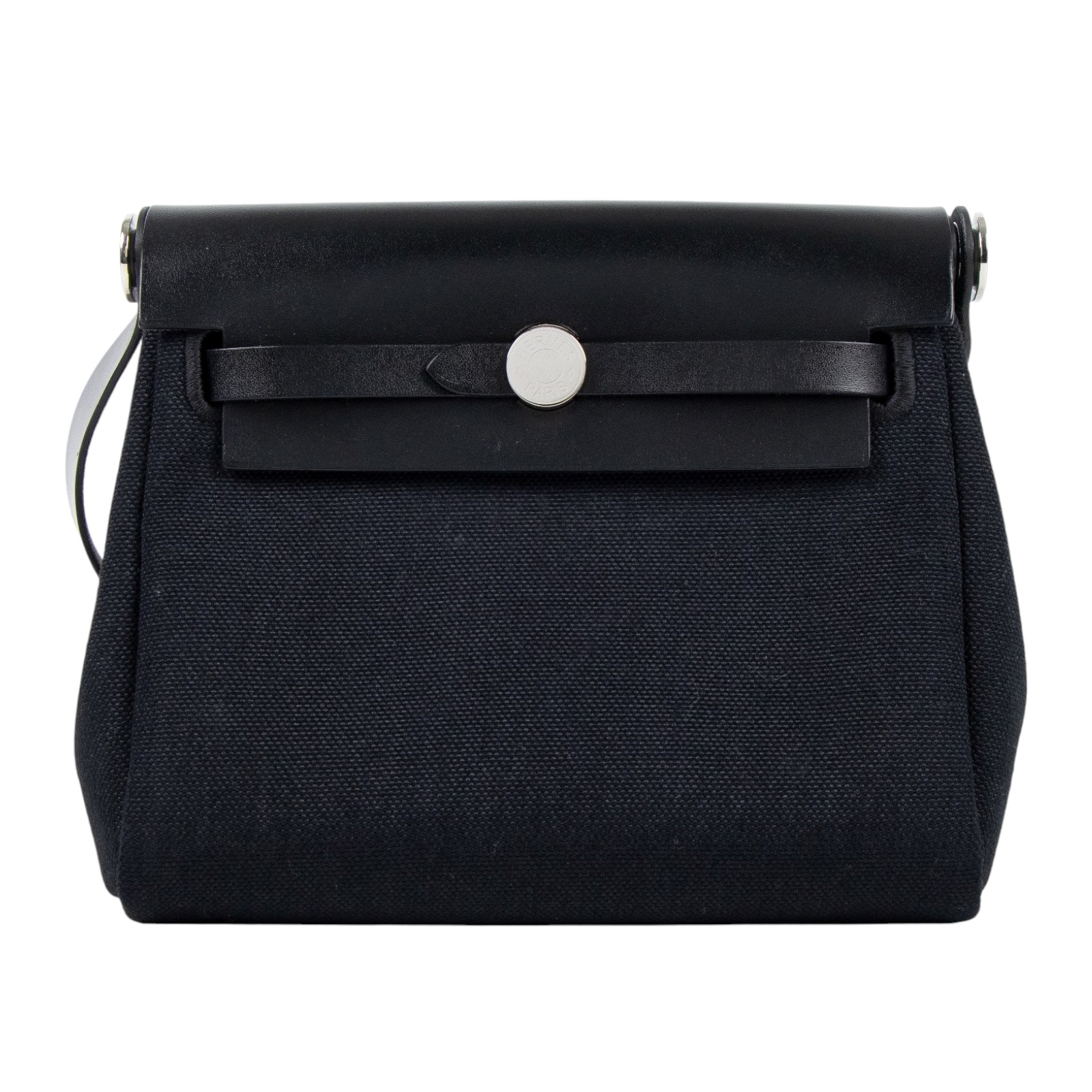 愛馬仕 Hermes Herbag Zip 20 HER20 W刻 黑HERBAG20 無附屬品