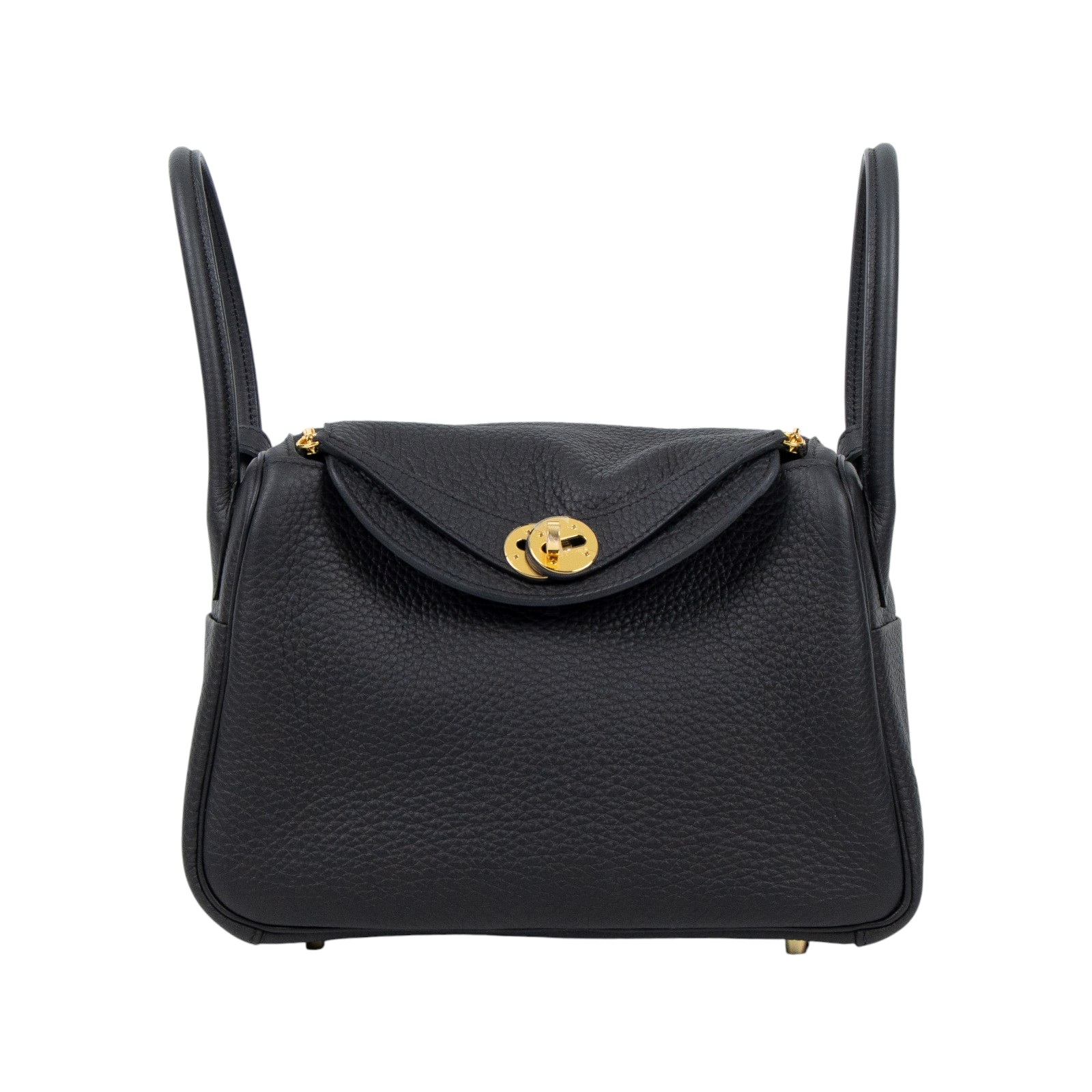 愛馬仕 Hermes Lindy 琳迪包 26 黑色 金色五金 H073428CC89 /  原廠盒子/購買證明/發票/防塵袋