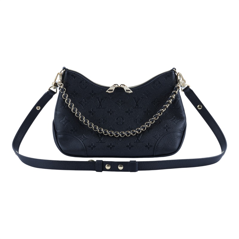 路易威登 LOUIS VUITTON Boulogne PM 肩背包 M12930 晶片款 黑壓紋BOULOGNE PM 防塵袋/背帶