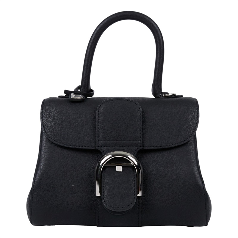 德爾沃 DELVAUX  Brillant Mini 手提包 AA0406AAU099ZPA  原廠盒子/防塵袋/背帶/保證卡/鏡子/購買證明