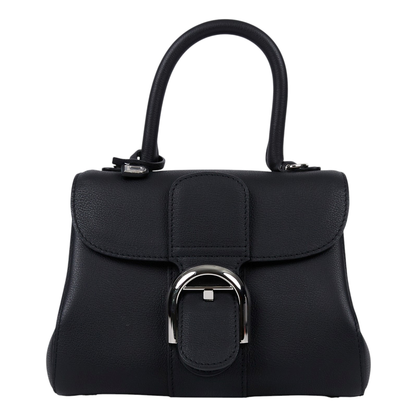 德爾沃 DELVAUX  Brillant Mini 手提包 AA0406AAU099ZPA  原廠盒子/防塵袋/背帶/保證卡/鏡子/購買證明
