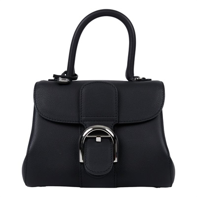 德爾沃 DELVAUX  Brillant Mini 手提包 AA0406AAU099ZPA  原廠盒子/防塵袋/背帶/保證卡/鏡子/購買證明