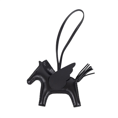 愛馬仕 Hermes Rodeo MM 飛馬 吊飾 黑色 H083011CAAU  B刻 SO BLACK飛馬RODEO MM 原廠盒子