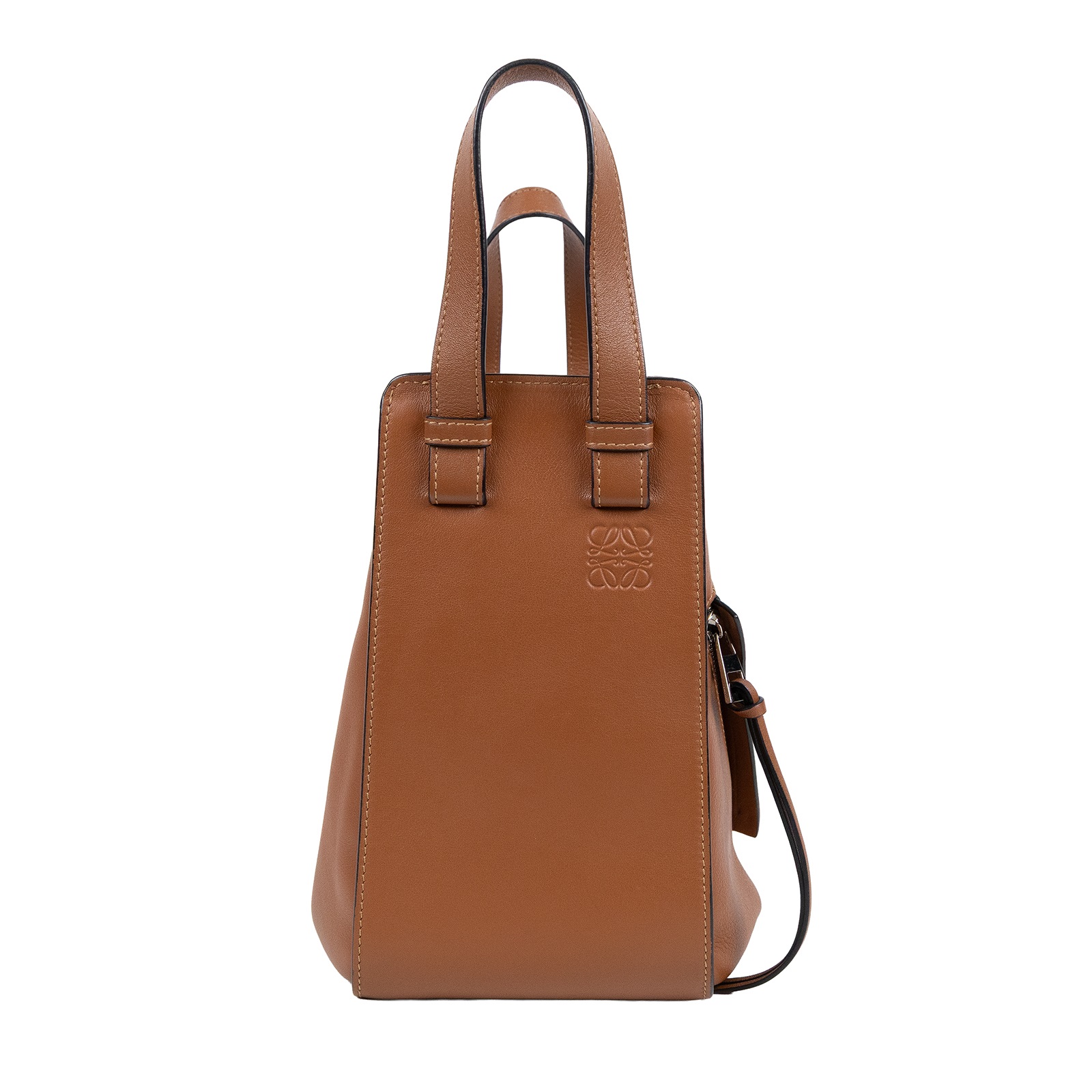 羅意威 LOEWE Hammock 手提包 小型 經典小牛皮  387.30.S35 焦糖HAMMOCK SMALL 防塵袋