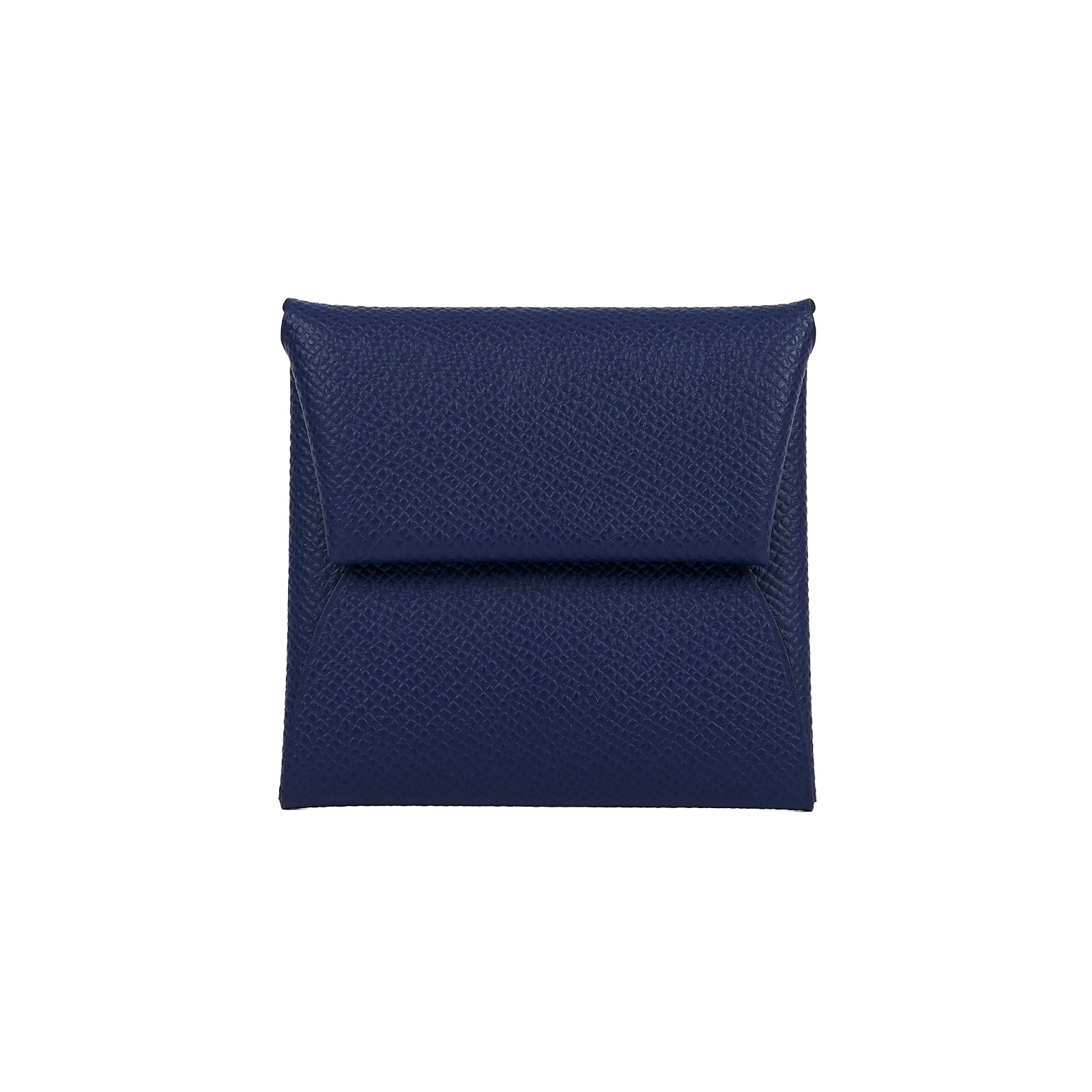 愛馬仕 Hermes Bastia 零錢包 大象灰 H041054CK K  深藍BASTIA 原廠盒子