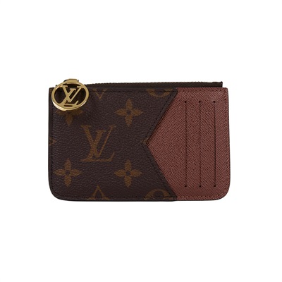 路易威登 LOUIS VUITTON Romy 名片夾 經典帆布 棕色 M81880 晶片款 原花ROMY卡包 原廠盒子/防塵袋/購買證明