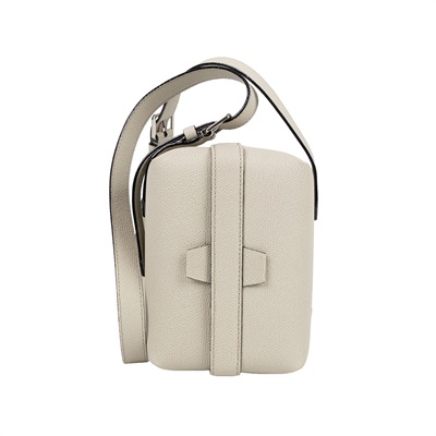 萬萊斯特 VALEXTRA Iside 鏈帶手拿 肩背包 WBES0080028LOC99 灰TRIC TRAC 防塵袋