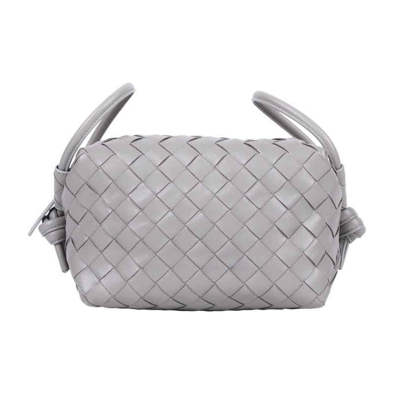 寶緹嘉 BOTTEGA VENETA Loop Top 編織 手提包 肩背包 796615V2HL1 灰TOP HANDLE LOOP 防塵袋