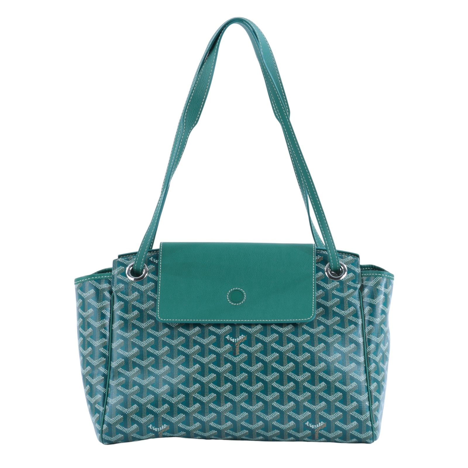高雅德 GOYARD Rouette Souple PM 肩背包 ROUETTPMLTY 綠ROUETTE PM 防塵袋