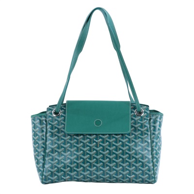 高雅德 GOYARD Rouette Souple PM 肩背包 ROUETTPMLTY 綠ROUETTE PM 防塵袋