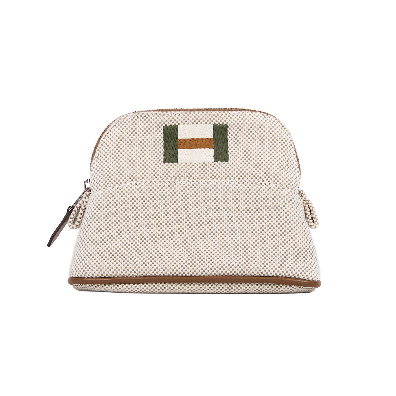 愛馬仕 Hermes Bolide Casaque 收納包 超級迷你型 米灰色 H103970Mv05 H103970M 05  原廠盒子/購買證明